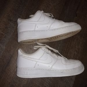 Nike Air Force 1s (white)